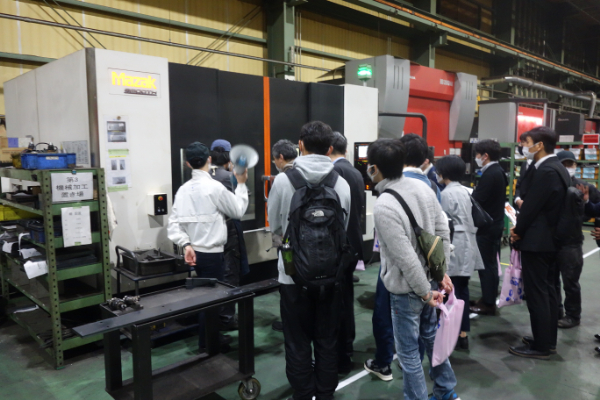 大松精機グループ オープンファクトリーの開催の様子05